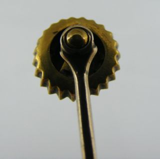 Vintage Antique Solid 9ct Gold Hat Pin Tie Stick