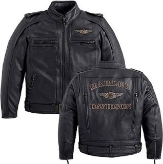 Harley Davidson Anniversary Mens Limited Edition Leather Jacket 97146 
