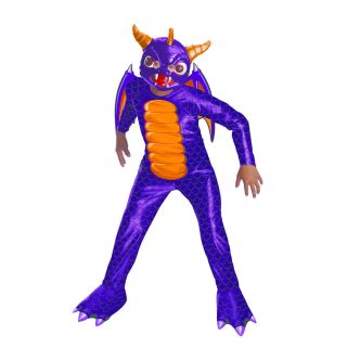 NEW Spyro Skylanders child boy Halloween costume small 4 6 6x
