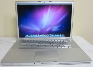 Apple MacBook Pro 15 MB133LL A Core 2 Duo T8300 2 4GHz 4GB 200GB OS 