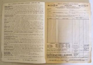 Antique Auto Parts Ford Parts Catalog and Price List Antique Ford 