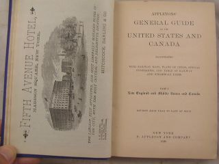 Appletons Guide 1894 United States 16 Maps Complete