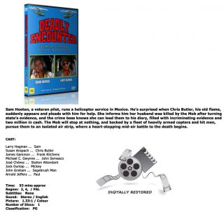 DEADLY ENCOUNTER   Larry Hagman, S. Anspach [DVD] *PAL*