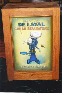 Antique Delaval Cream Separator Parts Box