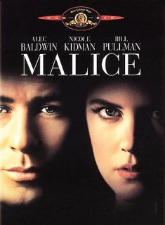 Malice DVD, 2000, Widescreen