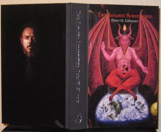 Satanic Scriptures HB Anton lavey Church of Satan Occult Grimoire Sold 