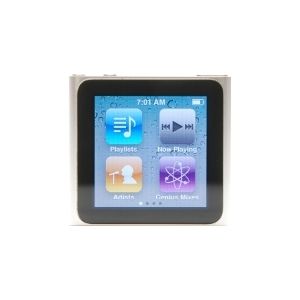 New Apple iPod nano 6th Gen SILVER 8 GB Digital Media  Player