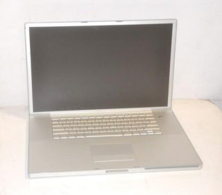 Apple PowerBook G4 17 Inch PowerPC Laptop Computer 1.67GHz Silver