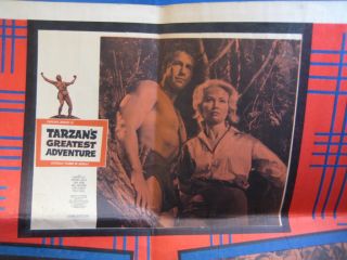 Tarzans newest is Tarzans Greatest Adventure. Acutally filmed in 