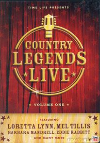 Country Legends Live Vol 1 DVD Gatlins Twitty Gilley Mel Tillis 