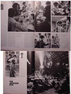 Look August 25 1970 Music Michael Jackson Five The Band