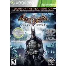 Batman Arkham Asylum Platinum Hits Game of the Year Edition Xbox 360 