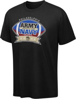 Army Black Knights vs Navy Midshipmen Americans Game Black T Shirt 