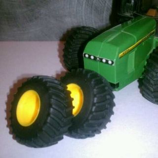 64 farm custom scratch tractor 2 rubber tires yellow