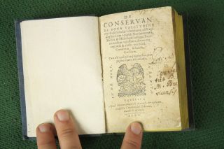 1580 Curio De conservanda bona valetudine opusculum 25 woodcuts