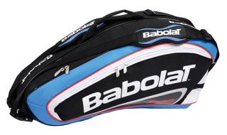 Babolat Team Line 6 Pack 2012 Tennis Racquet Racket Bag Auth Dealer 