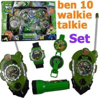 Interesting Ben 10 Watch Flashlight Interphones Compass Suit Character 
