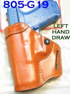 Left Askins Style Gun Holster Glock Compact 19 23 25 32