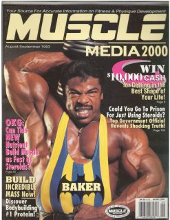 Muscle Media Aaron Baker Bodybuilding Muscle Builder 9 93 September 