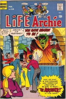 Life with Archie Comic Book 118 Archie 1972 Very Fine