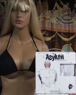 Asylum Patient Straight Jacket Canvas Nylon Straps L XL
