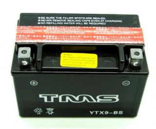 AGM YTX9 BS ATV Battery 12V for HONDA TRX400EX FourTrax Sportrax 400CC 