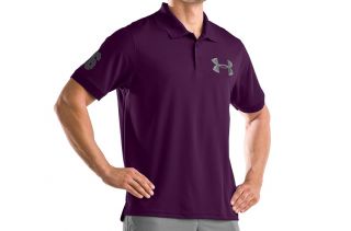 Mens Under Armour Clubhouse Exploded Logo Shortsleeve Polo