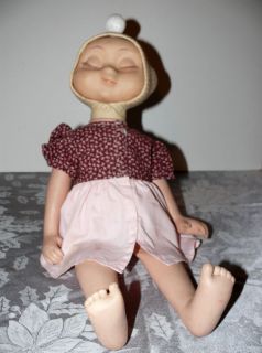 Vintage 1961 HEDDA GET BEDDA Doll Whimsie American Character 3 face 