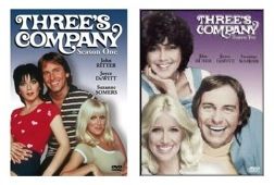 New Threes Company DVD 1st 2nd Season 1 One and 2 Two Seasons