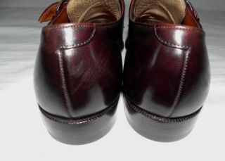 Barrie Booters Imperial Grade Monk Strap Brown Leather Loafer Shoes 10 