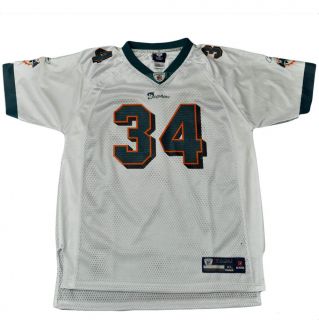 NFL Reebok Florida Miami Authentic Jersey Dolphins Ricky Williams 