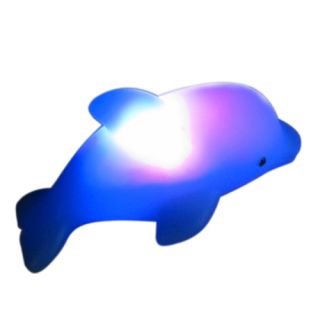 Baby Kids Bath Toy LED Flashing Dolphin Light Lamp