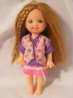 Barbie Mattle Dolls Kelly Doll with Clothes Dirty Blond