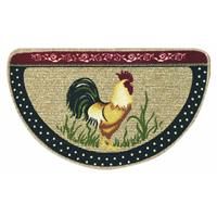   Chicken Berber Slice Farm Country Kitchen Rug NEW Bacova Guild #36984
