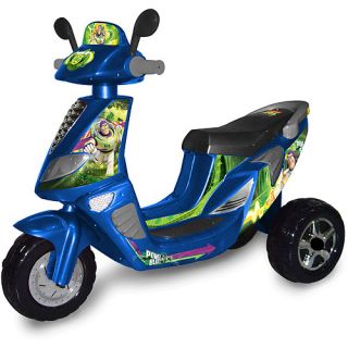 Disney Toy Story 3 Wheel Scooter 6 Volt Battery Powered Ride On