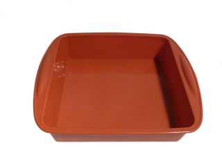 225mm Square Silicone Bakeware Kitchen Mould Brownie Cake Fudge 