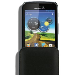 Case Car Charger for Motorola Atrix HD at T LTE MB886 Leather Pouch 