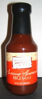 Tastefully Simple Awesome American BBQ Sauce 10 Oz