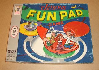 1963 Milton Bradley Hanna Barbera The Jetsons Fun Pad Game