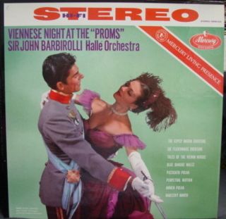 Barbirolli Viennese Night at The Proms LP M SR 90124