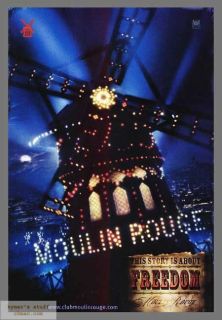 Moulin Rouge Freedom Teaser Orig 1sheet Poster Music