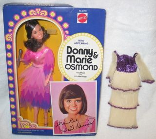 Marie Osmond Doll by Mattel Barbie Size C 1976 Mattel Deepest Purple 