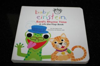 Baby Einstein Bards Rhyme Time   Lift the Flap Childrens Book by 