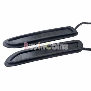   Universal Black Car Side Marker Flash Steering Lights Bulb Plastic New