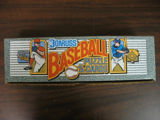 SEALED 1990 Donruss MLB Baseball Puzzle Cards Complete 716 Factory Set 