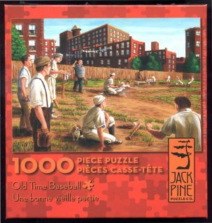 Old Time Baseball New 1000 PC Jigsaw Puzzle Sports