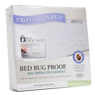 protect a bed bed bug box spring protector ca king 7 5 inch bed bug 