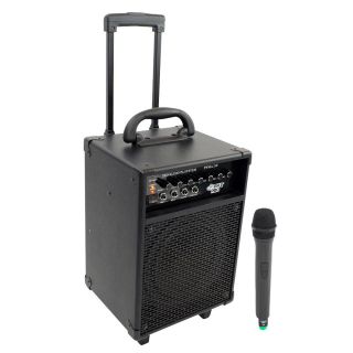   Speaker PA System Wireless Mic Microphone Battery Powered