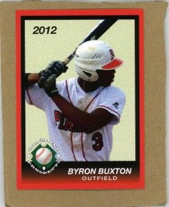 2012 Diamond Prospects Byron Buxton Rookie Baxley GA