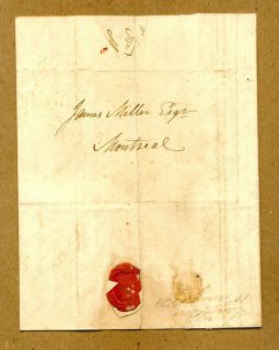 1821 Letter Datelined Manchester Barracks England from Lawrence Bird 